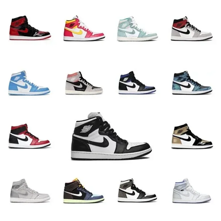 Air Jordan 1 High Top (12 style) 7390164536