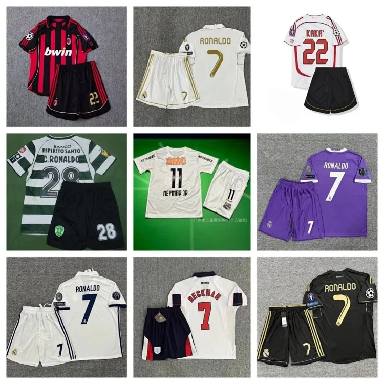 Real Madrid jersey set 7434808932